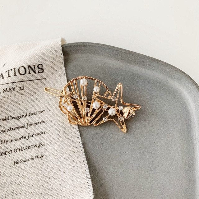 Kuta - shell hair clip