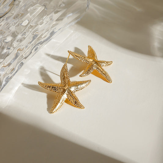 Surya - Starfish Earrings