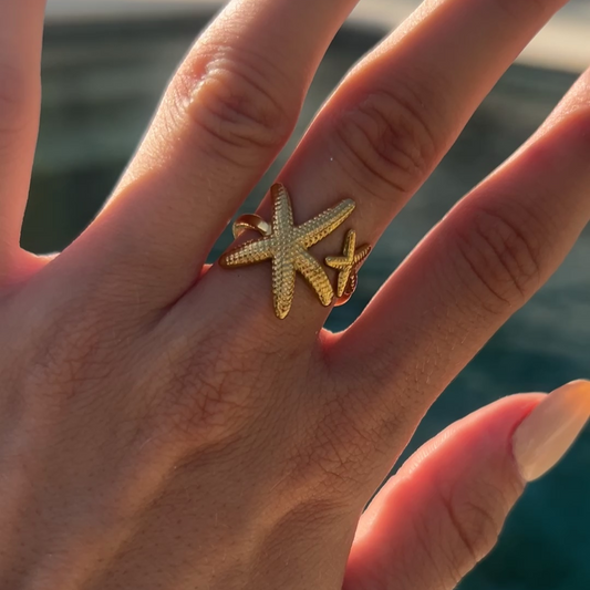 Nila - Starfish Ring
