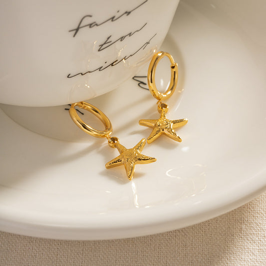 Cahaya - Starfish Earrings