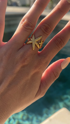 Nila - Starfish Ring