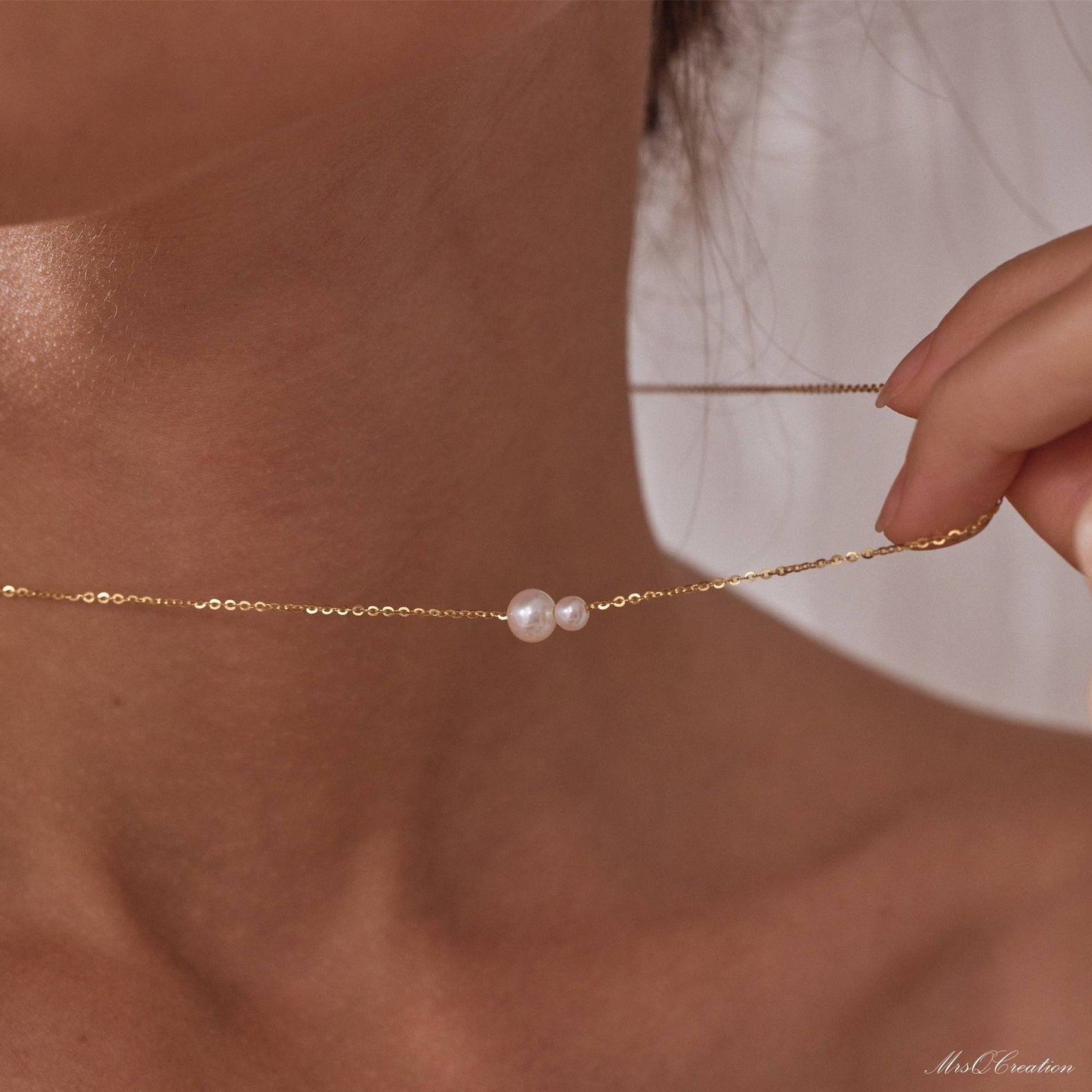 Collier de perles Mutiara